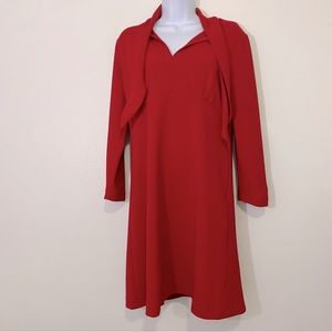 Sandro Ferrone Ladies Size Medium Red Dress